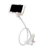 1Pc 360 Rotatable Phone Holder Flexible Lazy Bracket For Bed Desktop Universal Clip Stand For Smartphones Hands-Free