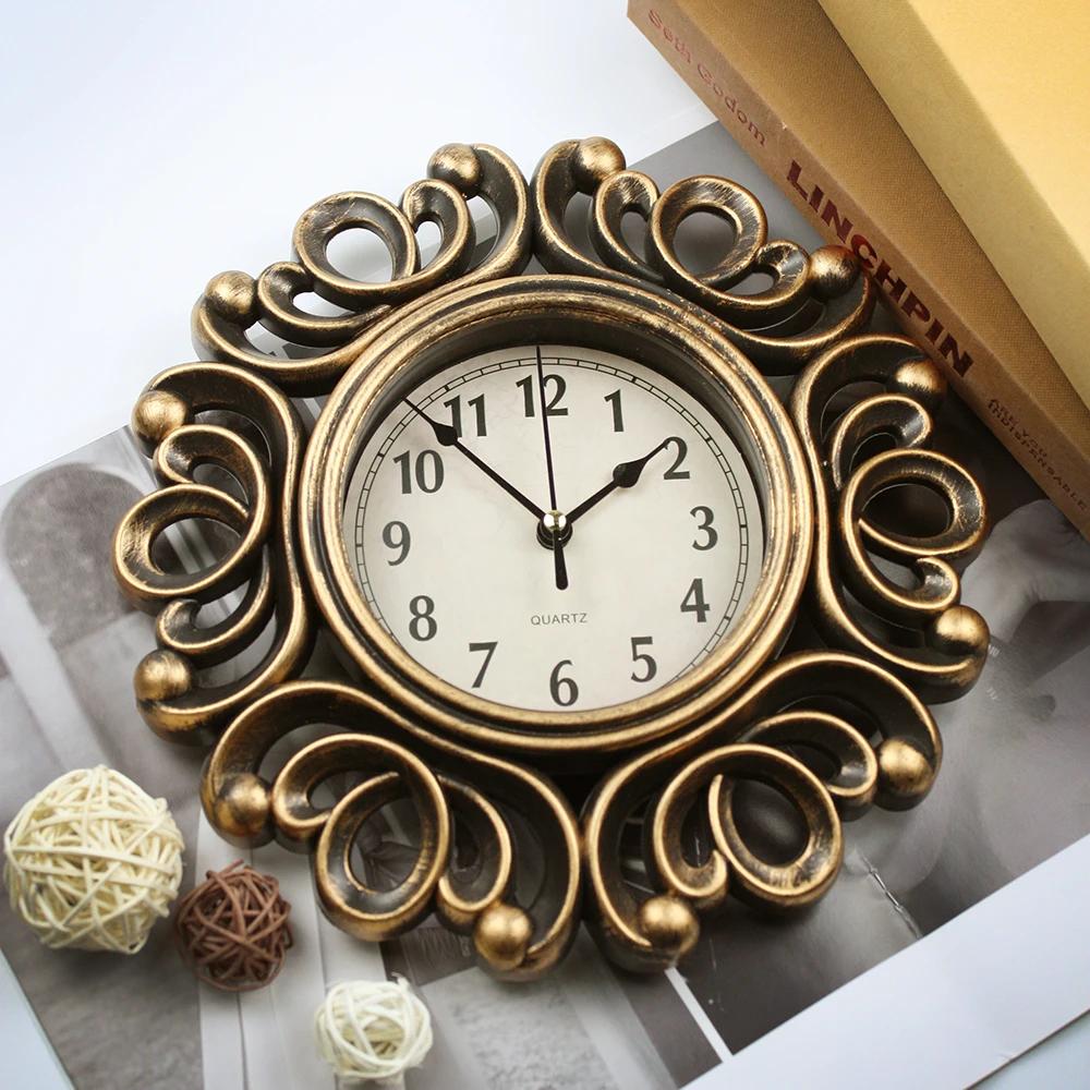 10 Inch Europe and the United States Simple Creative Wall Clock Silent Non-ticking Suitable for Study Bedroom Living Room
