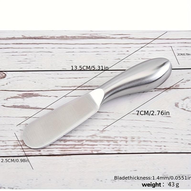 1Pc Butter Cheese Spreader Knife, Non-Stick Cream Cheese Spatula, Small Baking Tool for Cake Butter Kitchen Utensil