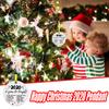 Shaped Embellishments Hanging Ornaments for Christmas Decoration