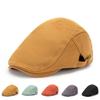 Beret British Painter's Cap for Men Women Couples Adjustment Forward Cap