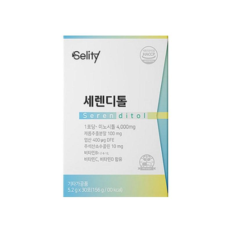 [Selity] Serenditol 5.2g X 30 Packs 1 Box 40:1 Choline Folic Acid