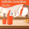 Spiral Flower Vase Stress Relief Fidget Toy Plastic Twisting Vase Flower Holder Container Home Office Table Centerpiece Decorative Floral Plants Vase