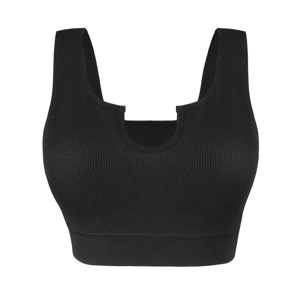 Plus Size Women's Lingerie Bra Comfortable, Bottomless, Gathering Gathering Side Breasts, Preventing Sagging,Black Packaging