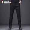 Tucano Men's Autumn/Winter Straight-Fit Business Casual Woolen Trousers
