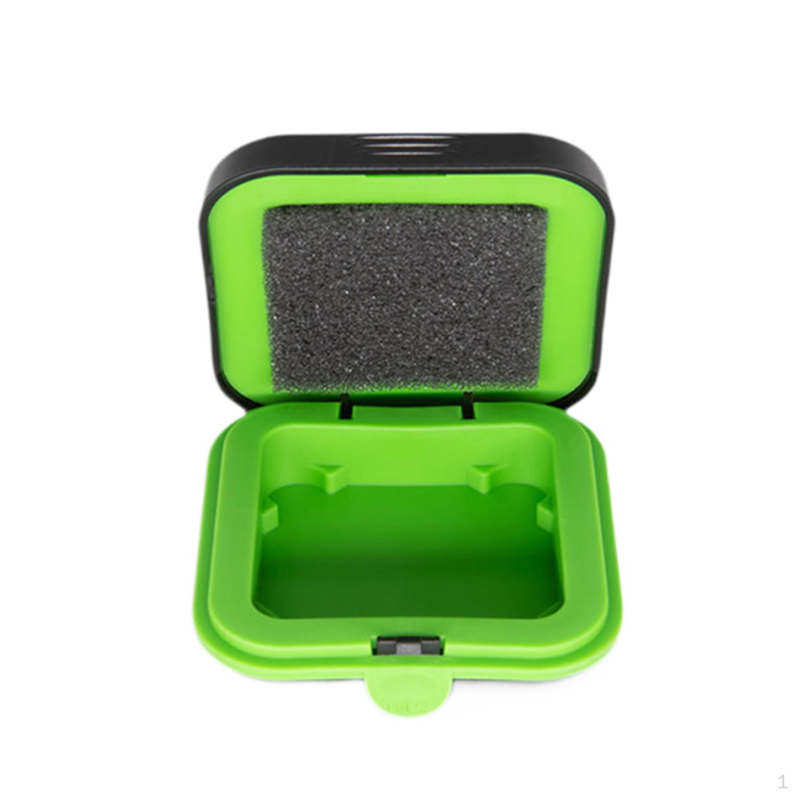

Hearing Aid Case ,Hearing Storage Box,Travel, Shockproof ,Container Carrying Black Green