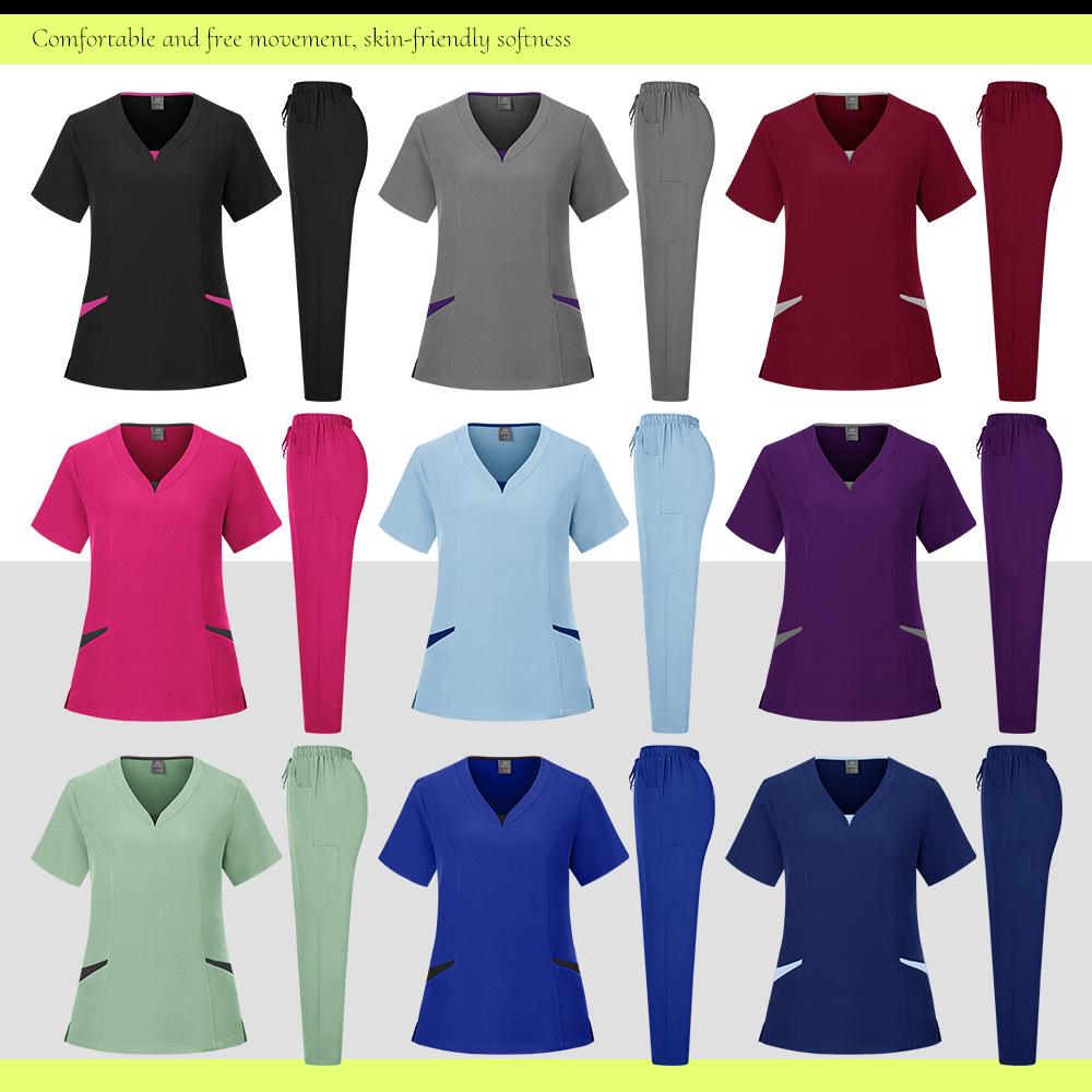Short Sleeve Scrub Suit - Medical & Nursing Uniform