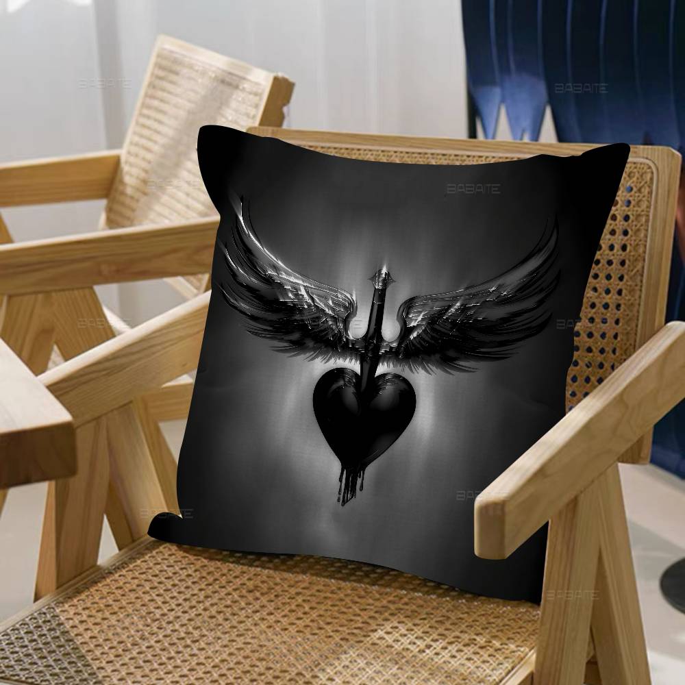 classic vintage B-BON J-JOVI BAND Maple Design Cushion Cover Happy Autumn Harvest decor Holiday Decorati Pillow Cover