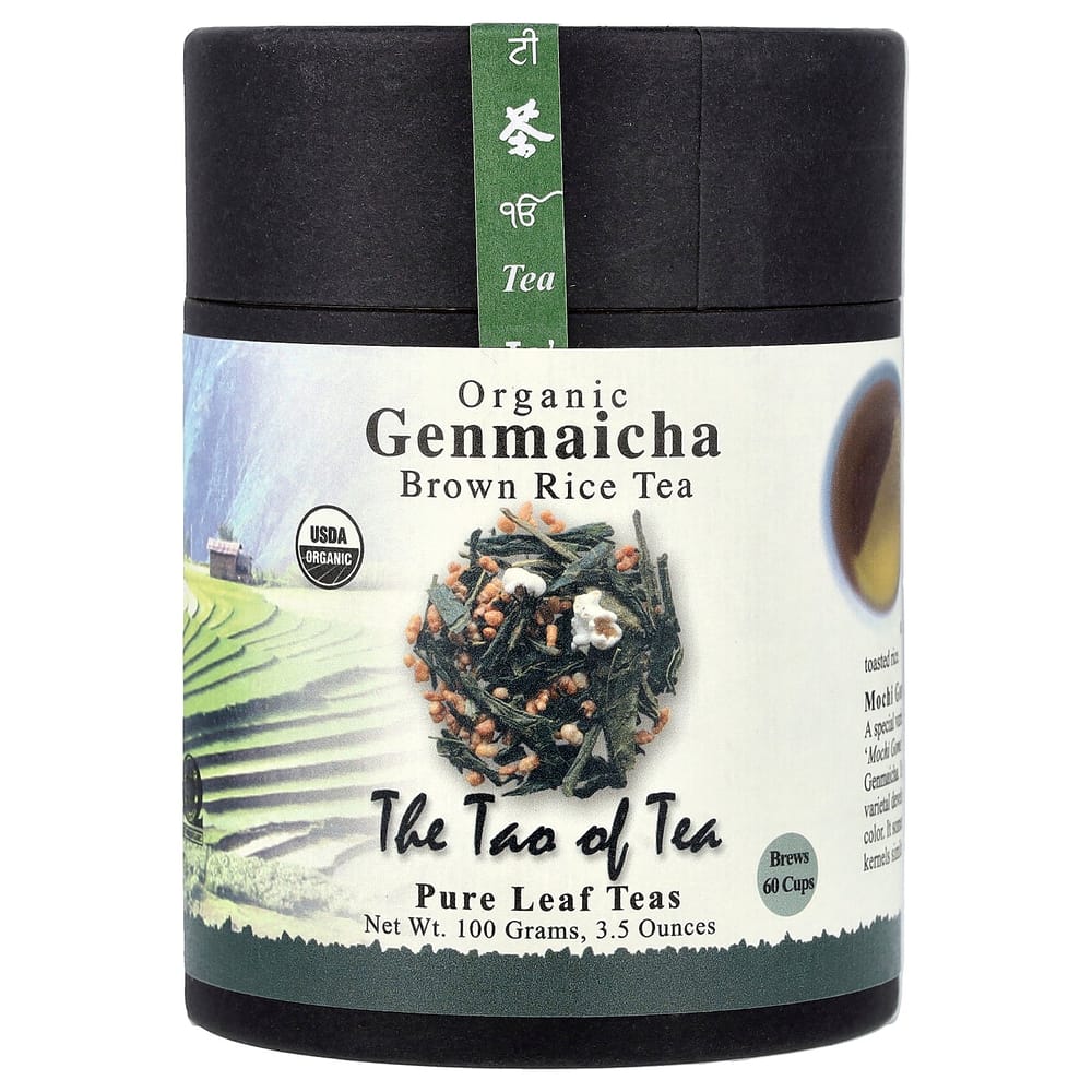 The Tao of Tea Genmaicha Brown Rice Green Tea 100g (3.5oz) 100g - 1 ea