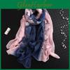 Flowers Women Cut Hollow Lace Gradient Silk Scarf Spring Shawls And Wraps Towel Femme Beach Sjaals