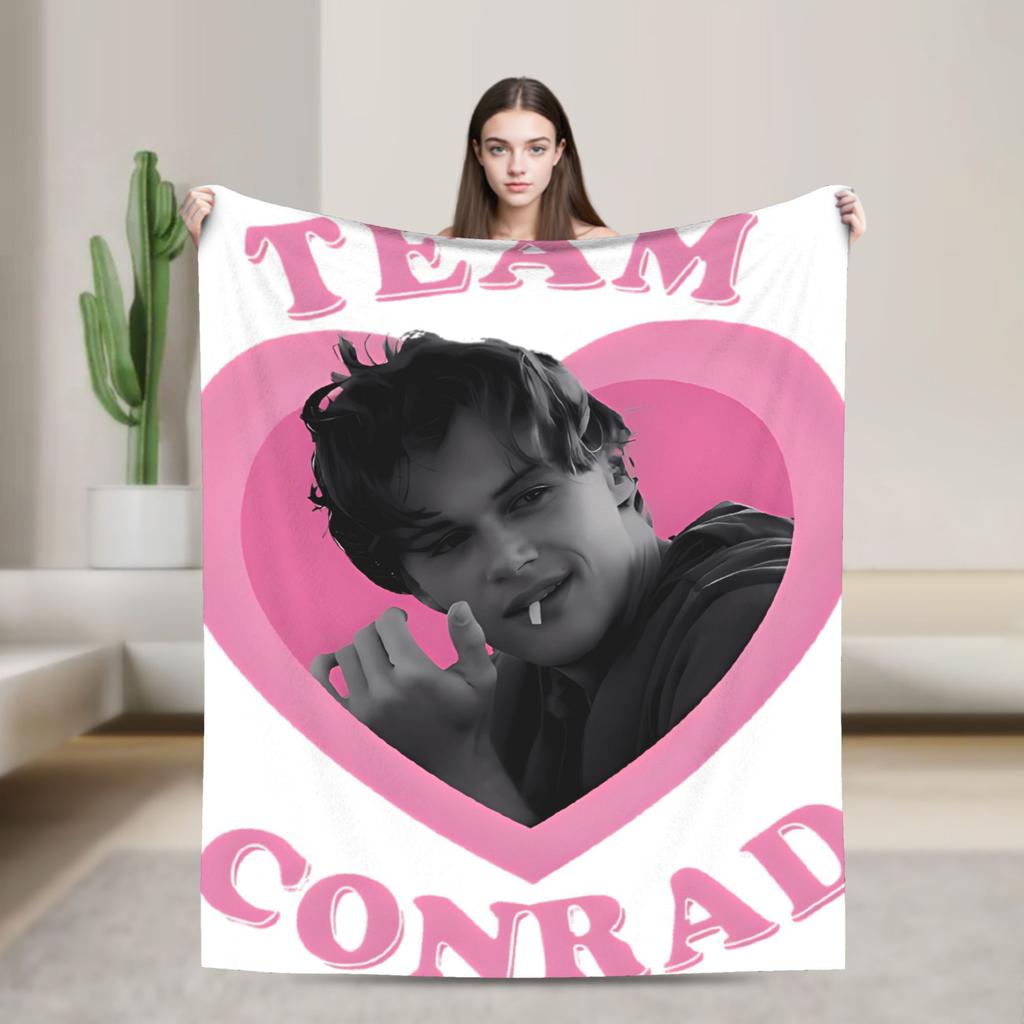 Conrad Fisher Decken Weich Lustig Plüsch Überwurfdecke Für Kinder Erwachsene Sofa Bett Flanell Bettbezug Bettdecke