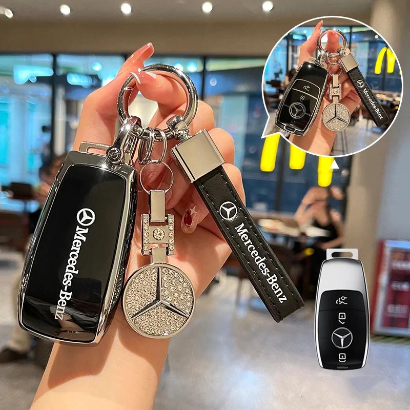 Car Remote Key Case Shell Auto Accessories For Mercedes Benz A B C E S Class W206 W204 W212 W213 W176 GLC CLA AMG W177 W223 S350