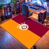 Galatasaray Immer Teppich für Wohnzimmer Schlafzimmer Zuhause Sofadekoration, Rutschfeste Bodenmatte für Kinder zum Spielen