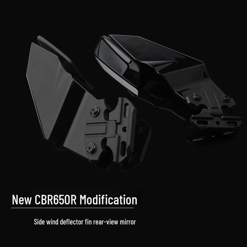 Yibai Ke Wind Deflector Rearview Mirror for Honda/Kymco CBR650R, 500R, 400R, 321RR
