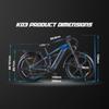 KIMDYMA K03 26-Zoll Elektrofahrrad, 48V 20Ah, doppelte 3000W Motoren – 4,0 Zoll breite Reifen, hydraulische Bremsen, All-Terrain-Fahrrad, 55 km/h