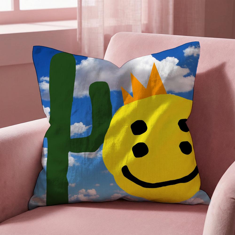 Luxury Smile C-Cpfm Cushion Cover Multi-Scene Pillow Cover for Home & Car - Reversible, Soft & Durable for Daily Use