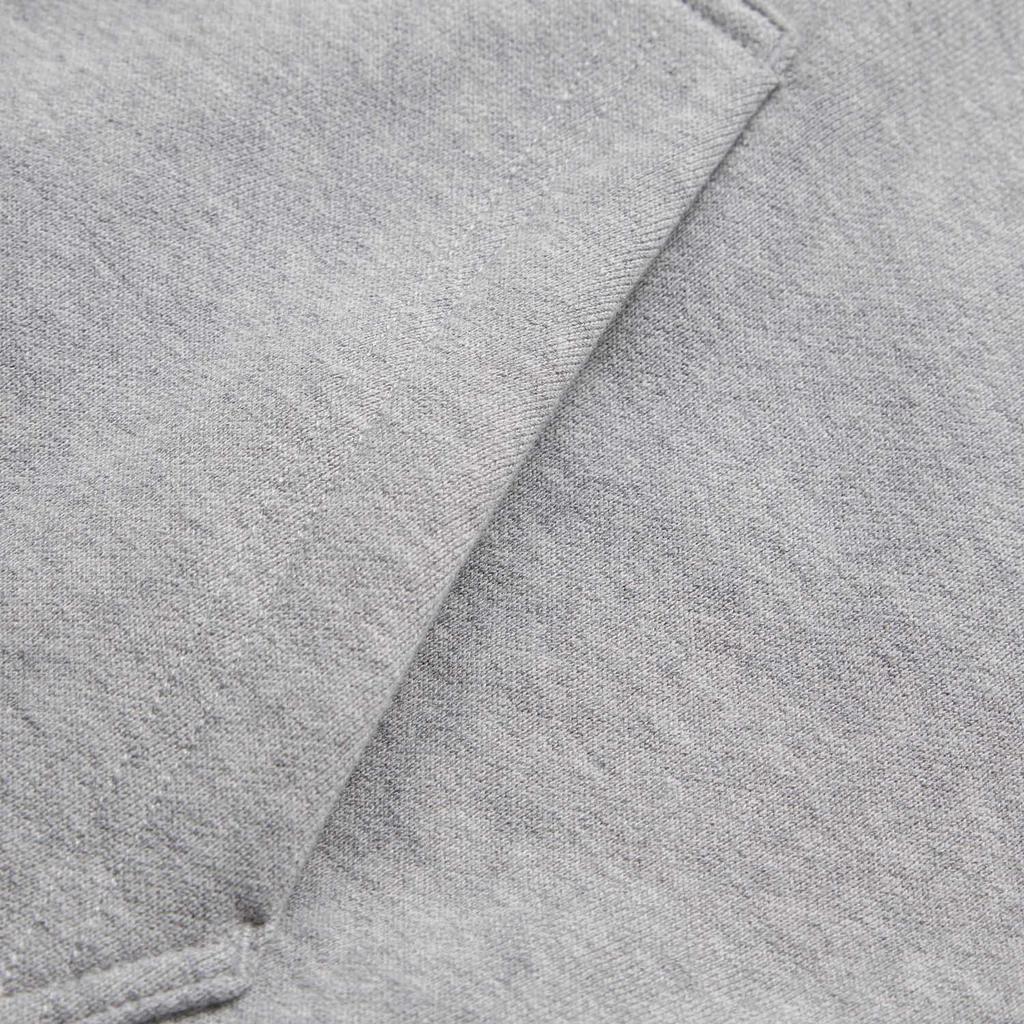 Li Ning Badfive Comfortable Casual Hooded Letter Print Loose Fleece Sweatshirt Men Sweatshirt Gray AWDU503-4