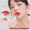 1Pcs Retractable Silicone Lip Brush Concealer Makeup Tool Q Soft Fingertips Lip Balm Lip Gloss Lip Stick Applicator Cover