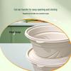 Biodegradable Corn Starch Round Disposable Meal Boxes