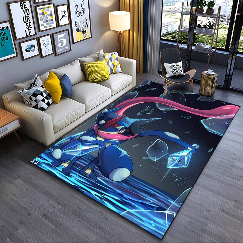 

Greninja Pattern Non-slip Flannel Carpet, Machine Washable, Soft Carpet for Home Decoration in Living Room and Bedroom 40x60cm( 15x23in )