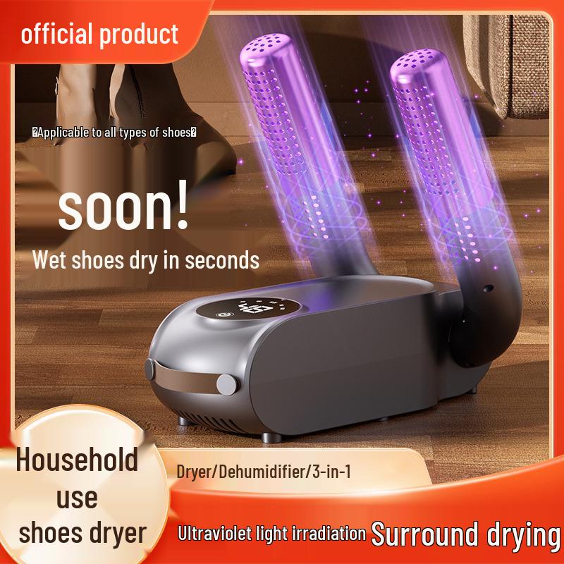 Tragbarer intelligenter Schuh- und Socken-Trockner: Schnelltrocknend, Antibakteriell, Faltbar und Konstante Temperatur