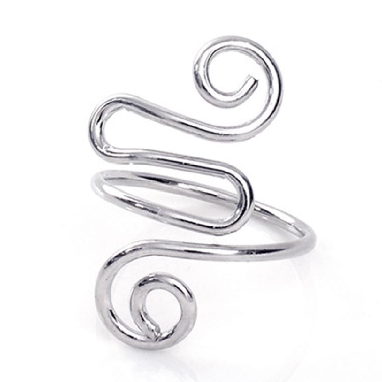 5Pcs Adjustable Knitting Loop Ring Crochet Loop Metal Yarn Guide Finger Holder