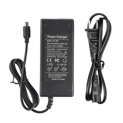 Ladegerät für Elektroroller, 42 V, 2 A, Netzteil, kompatibel mit Elektroroller Xiaomi M365