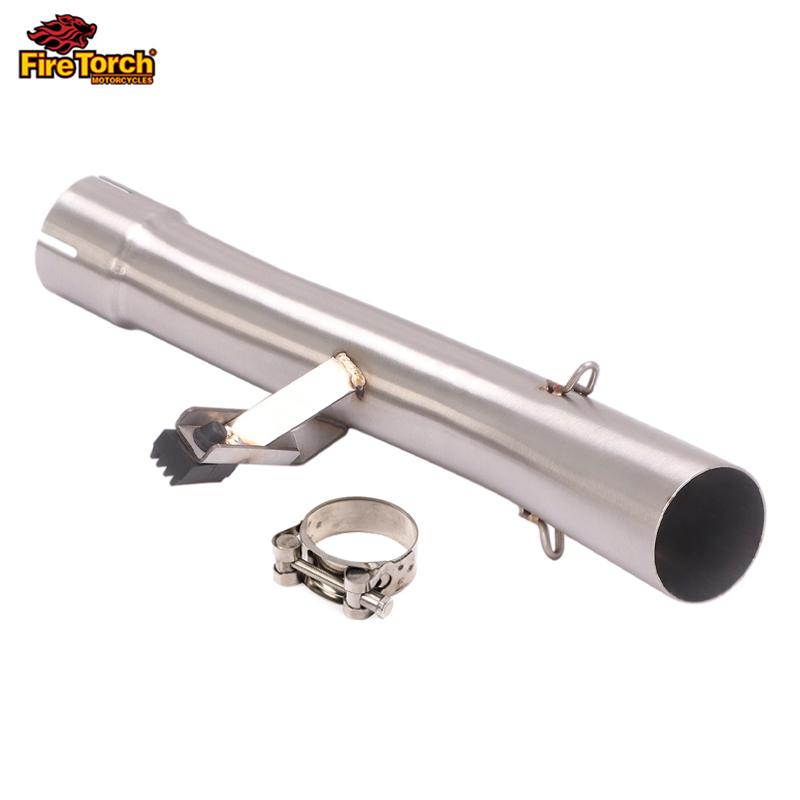 

Slip On For SUZUKI GSX650F GSF650 GSF1250 2007 - 2018 Motorcycle Exhaust System Escape Modified Link Pipe Connect 51mm Muffler Mid Link Pipe