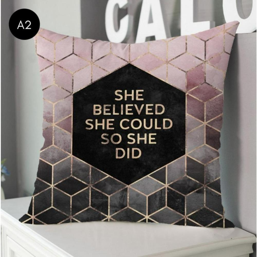 Homlly Minte Seat Cushion cover (x2pcs)