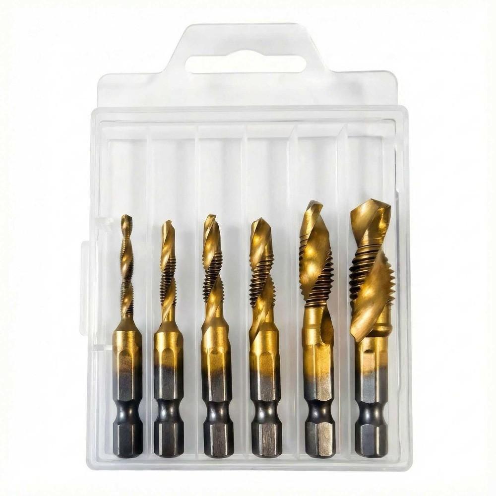 Multi-Purpose Screw Tap Drill Bits High Speed Steel Metric Tap Drill Bits for Thread Cutting