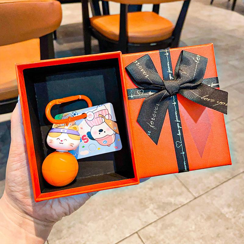 Adorable Cartoon Sports Themed Keychain Featuring Cute Bear Rabbit Design For Gifts