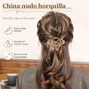 4er-Pack Vintage Französische Spangen Haarspangen, 2026 Neue Haarspangen Accessoires für Damen, Starker Halt Kein Verrutschen Styling (Stil D)