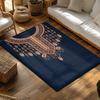 Cozy Persian Rug Non Slip Doormat Vintage Area Rug Boho Home Decor Turkish Carpet Entryway Mats Washable Floor Rug Modern Living