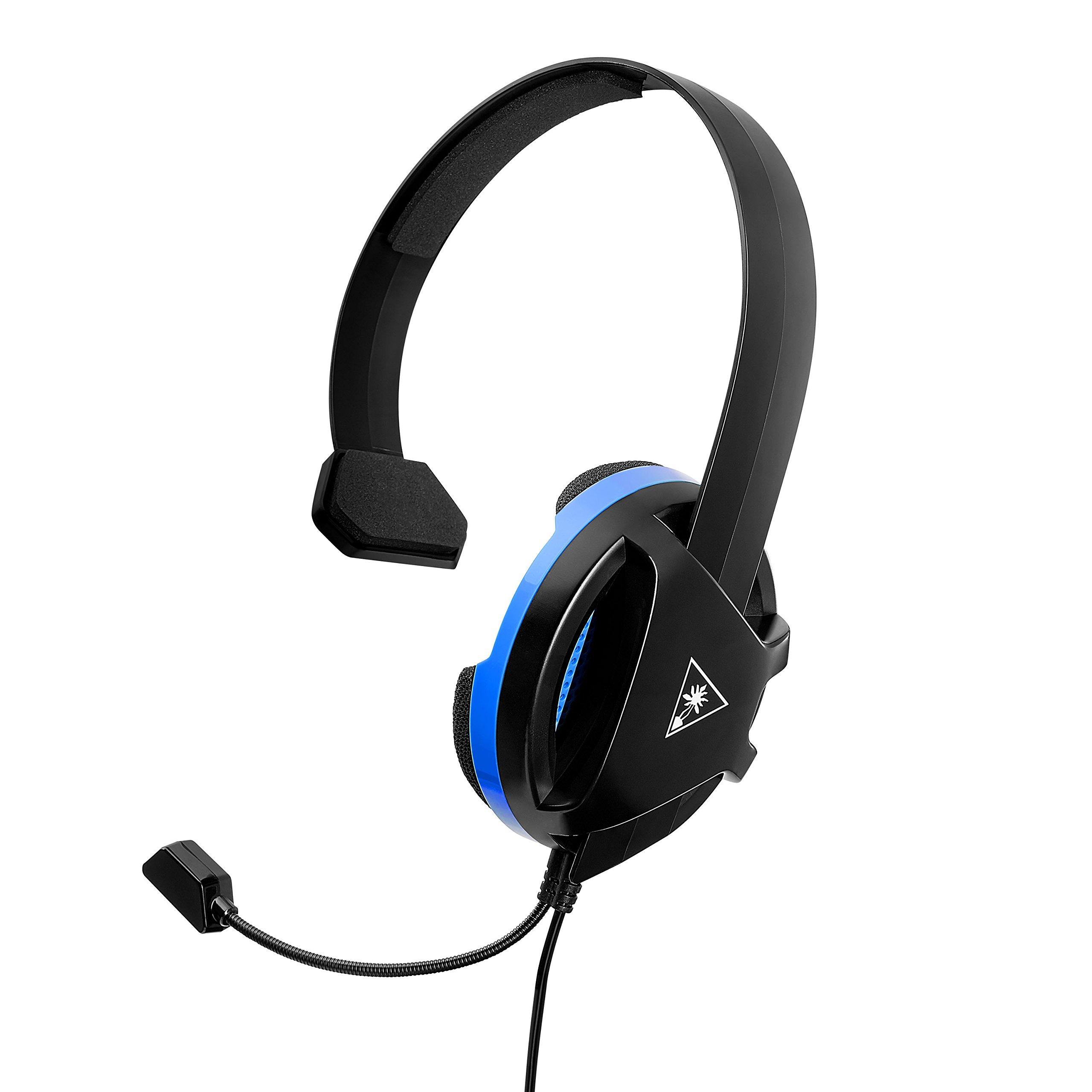 

Turtle Beach Recon Chat Black Headset for PS4 and Single Voice and Working from Home Pro, PS4, PS5, Ear, Chat, Xbox, Mobile, PC, Switch, Smartphone,