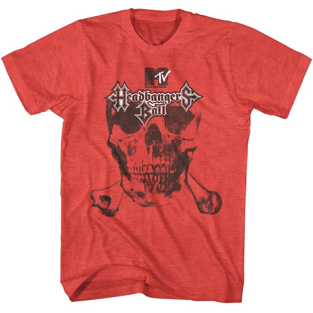 MTV Headbangers Ball Skull Men s T Shirt Unisex T-Shirt M