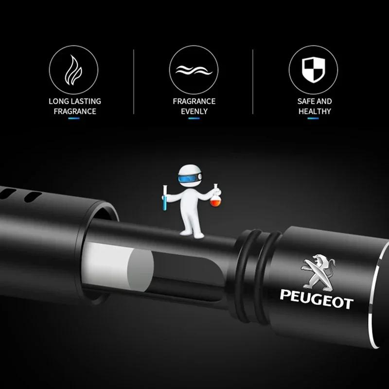 Für Peugeot Auto Lufterfrischer Steckdose Lüftungsschlitz Parfüm Diffusor Innenraum Für Peugeot 206 307 308 3008 207 208 407 508 2008 5008 1