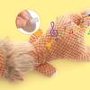 Großes Hundespielzeug Bissfest Geräusch Plüschtier Löwe Wolf Elefant Cartoon Haustierspielzeug Quietschendes Hundespielzeug Für Kleine & Mittlere Hunde