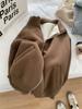 Women's Autumn Winter Thickened Lamb Velvet Sweatshirt Jacket Zipper Collar Warm Casual Versatile Clothing
