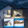 234/172 LED Solar Light Solar Security Lights with Motion Sensor 3 Modes Waterproof Split Solar Flood Wall Lights for Outside