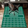 Football Club Emblem Printed Office Carpet Chair Cushion  Entryway Rug, Rugs for Living Room, Bedroom Christmas gifts