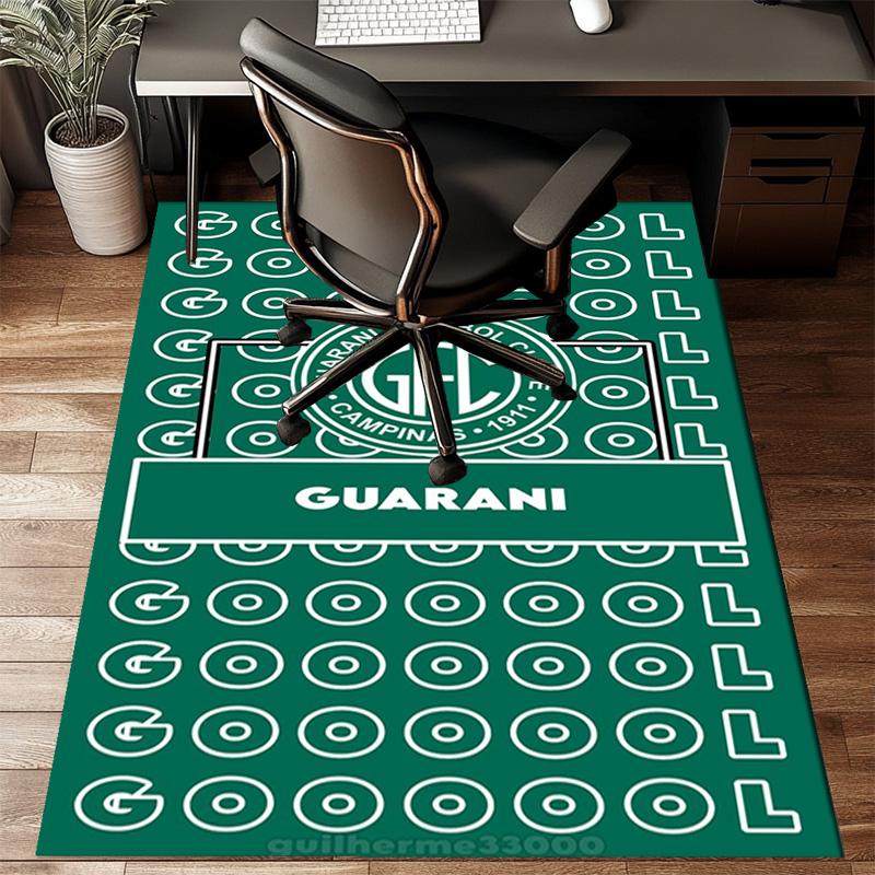 Football Club Emblem Printed Office Carpet Chair Cushion Entryway Rug, Rugs for Living Room, Bedroom Christmas gifts