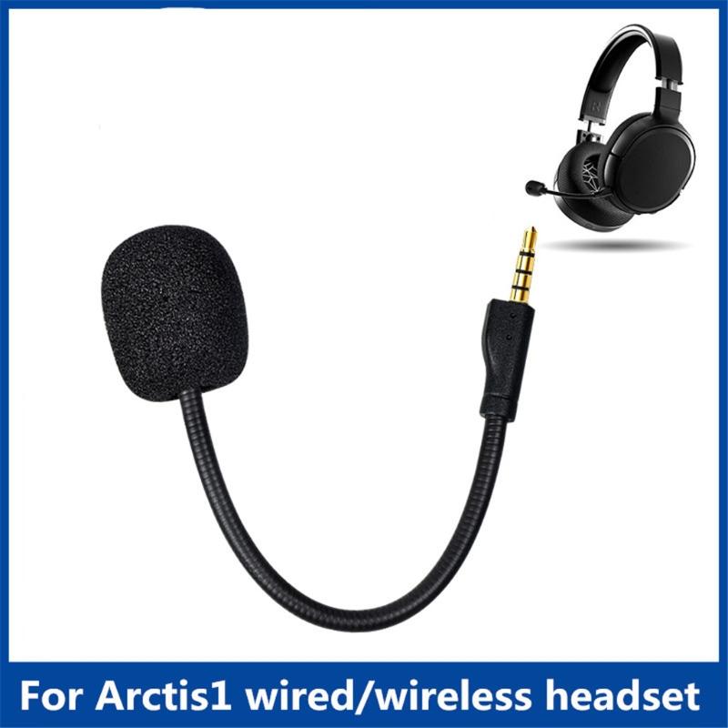 3.5mm Game Mic Plug-in Headphone Accessories for Arctis 1 1.0 One Headphones Gaming Microphone Headset