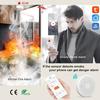 New 2in1 Version WiFi Tuya Smart Co & Smoke Detector Alarm Carbon Monoxide Parlor Room Kitchen Shop Fire PIR Sound Sensor Alert