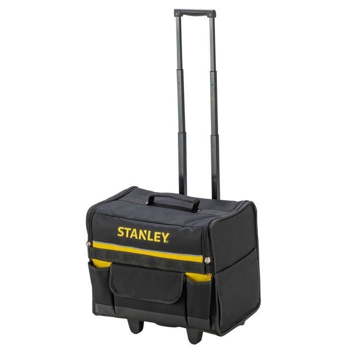 STANLEY Softbag Rolling Tool Bag - 1-97-515 - 46 Cm - Black, Grey and Yellow - Durable Material