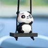 Panda Car Accessories Beautiful And Practical Creativity Home Decorations Panda Pendant Repeated Use Panda Household Products