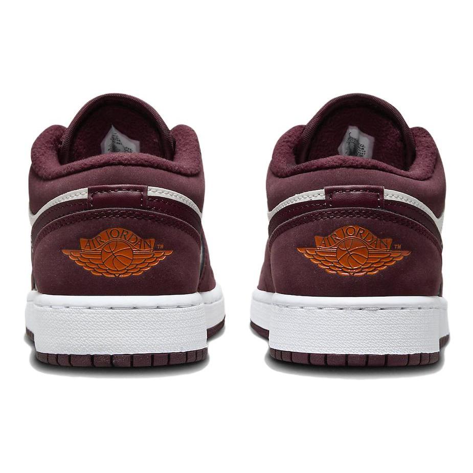 New Jordan 1 Low Night Maroon GS 553560-068