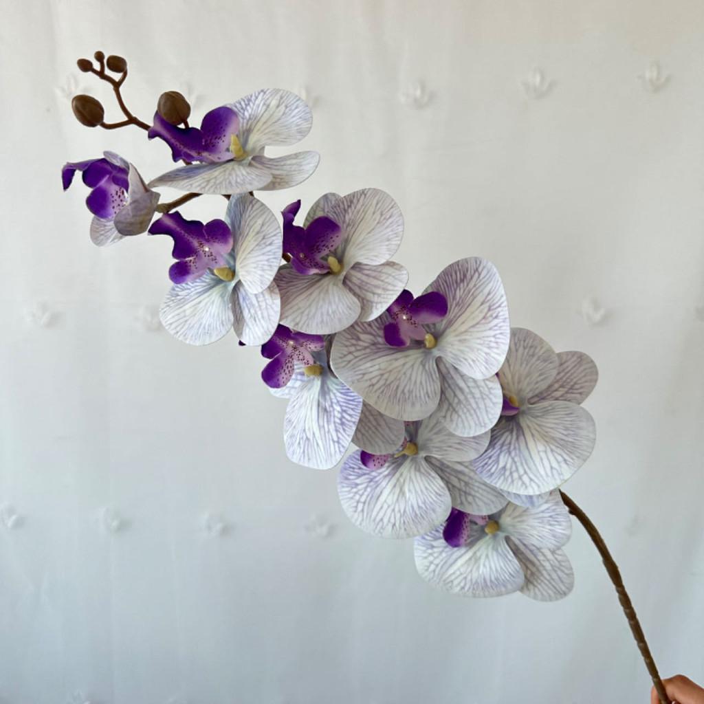 French 3d Phalaenopsis Artificial Flowers For Wedding Decor Home Display Hotel