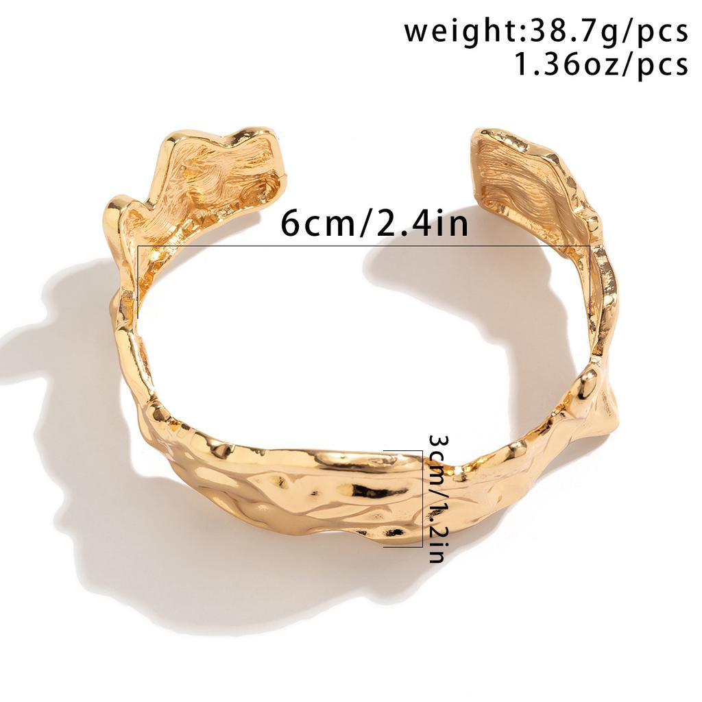 Irregular Shape Liquid Metal Necklace for Men Hip Hop Niche High-end Clavicle Chain Accessory