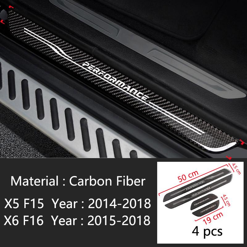 Accessories For BMW 1 3 4 5 Series F10 F20 F30 F34 X1 X3 X5 X6 Welcome pedal Door Sill Scuff Plate Guards Protector Cover strips