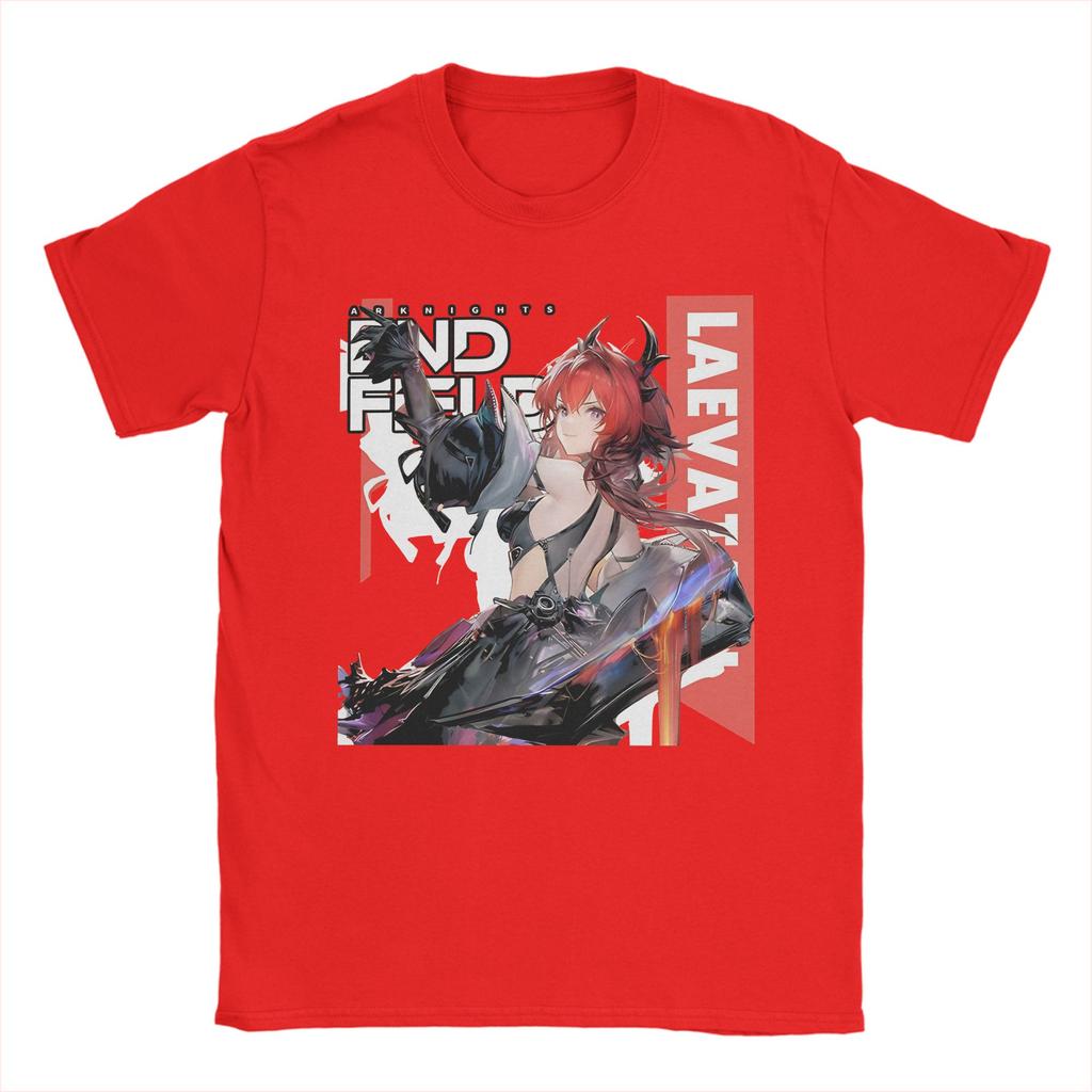 Men Women Graphic Laevatain Arknights Endfield T Shirt Tee Pure Cotton Tshirts Clothing